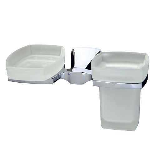 Держатель стакана и мыльницы Wasserkraft Wern K-2526 хром