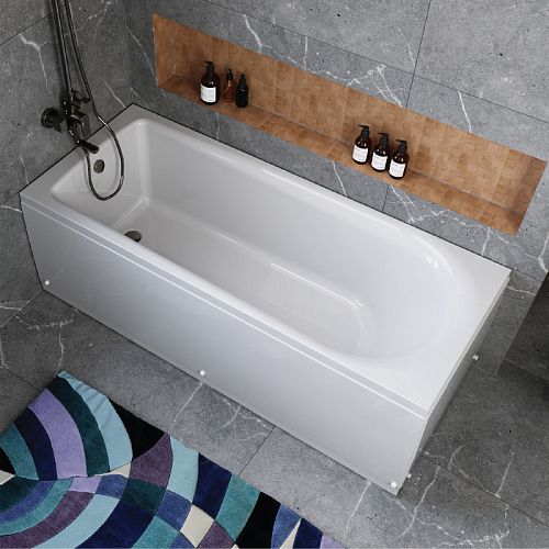 Ванна акриловая Mirsant Абрау 150, 155, 160, 165, 170, 175, 180*70