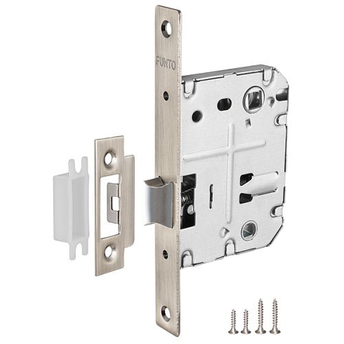 Защелка Punto врезная L72-50 SN Мат.никель (металл язычок)