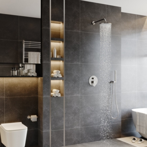 Душевой комплект Berges Nardis 2R 071003, хром фото 2