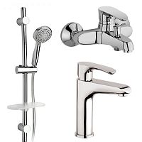 Paini Palermo PACRKIT3 - 3 в 1 комплект для раковины и ванны со стойкой