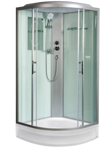 Душевая кабина WeltWasser Werra XL 802 80*80, средний поддон