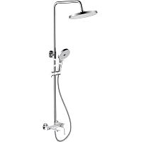 Душевая система со смесителем Gappo G2403-8 белый/хром