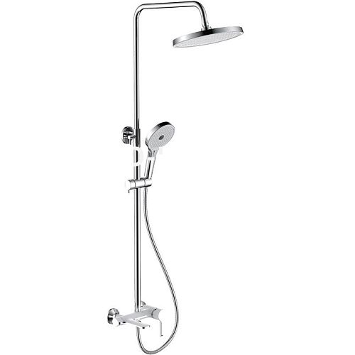 Душевая система со смесителем Gappo G2403-8 белый/хром