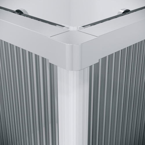 Душевое ограждение Niagara Нова/Nova NG-4623(4624)-34 90*90, 100*100, стекло рифленое фото 6