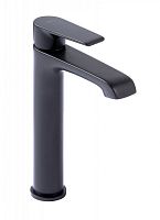 Смеситель для раковины высокий CEZARES NAUTIC-LC-NOP черный матовый