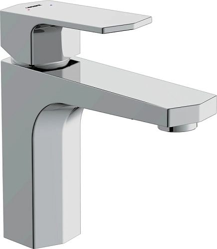 Смеситель для раковины Cersanit Wisla 63055 хром, с донным клапаном