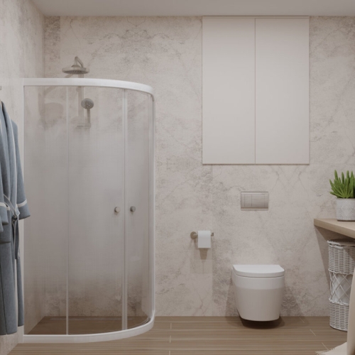 Душевое ограждение Triton Лайт 90*90, 100*100 матовое стекло фото 5