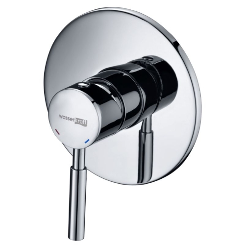 Встроенный смеситель для душа Wasserkraft Main 4151 хром