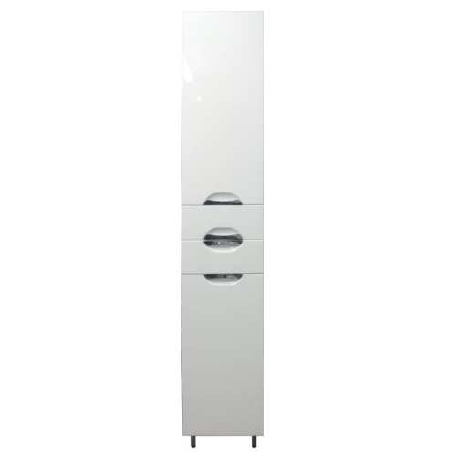 Пенал Loranto Стиль 30 35 40 белый напольный