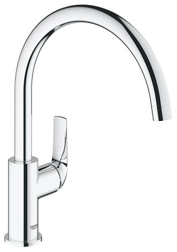 Смеситель для кухни GROHE BauCurve, высокий излив, хром (31536001)