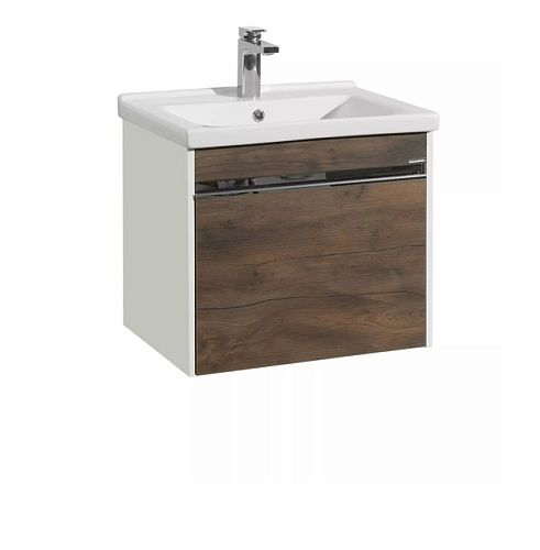 Тумба с раковиной Aquaton Капри 60, 80 Таксония Темная