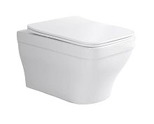 Унитаз подвесной безободковый Aquatek Амадео AQ1163-00, сиденье с м/л