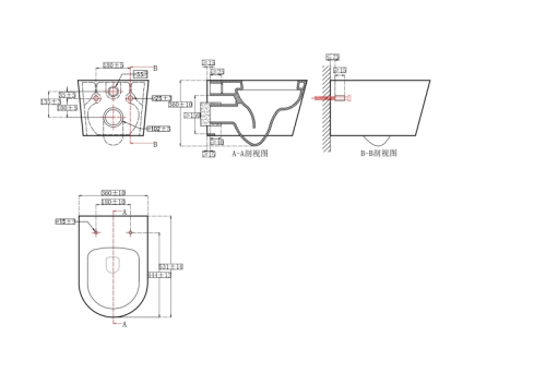 Унитаз подвесной безободковый Aquatek ОБЕРОН AQ1363WT-00, смыв Торнадо фото 5
