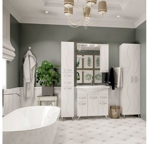 Пенал Mirsant Сандра 30 напольный универсальный фото 3