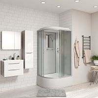 Душевая кабина Niagara Классик NG-2310-14R 120*80*215 высокий поддон(40см),стекло матовое