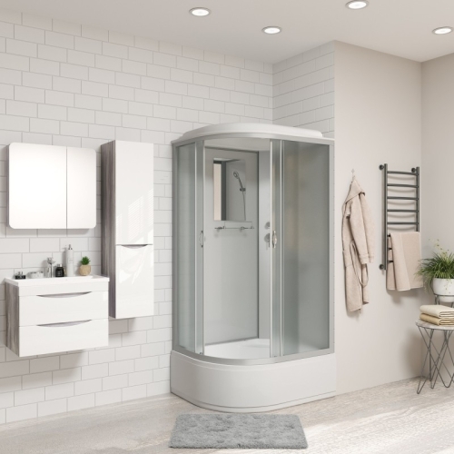Душевая кабина Niagara Классик NG-2310-14R 120*80*215 высокий поддон(40см),стекло матовое Душевая кабина Niagara Классик NG-2310-14R 120*80*215 высокий поддон(40см),стекло матовое