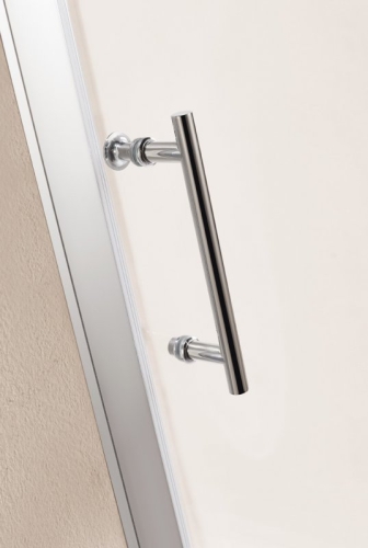 Душевое ограждение Cezares ECO-O-RH-2 100*80, 120*80 стекло прозрачное, матовое фото 4