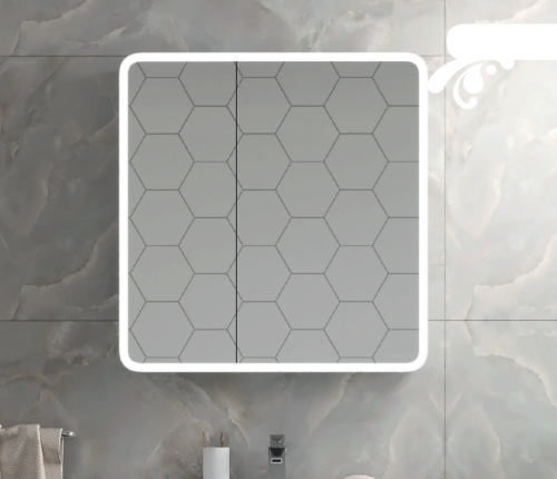 Зеркало-шкаф Mirsant Арена 60, 80, 100