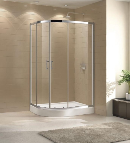 Душевое ограждение Cezares ECO-O-RH-2 100*80, 120*80 стекло прозрачное, матовое