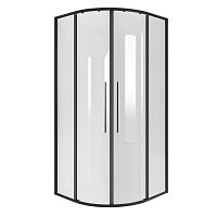 Душевое ограждение Niagara Нова/Nova NG-6825(6826)-34ВLACK 80*80, 90*90,стекло прозрачное