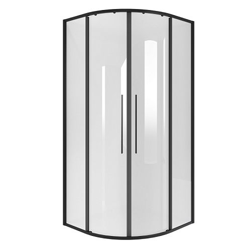 Душевое ограждение Niagara Нова/Nova NG-6825(6826)-34ВLACK 80*80, 90*90,стекло прозрачное