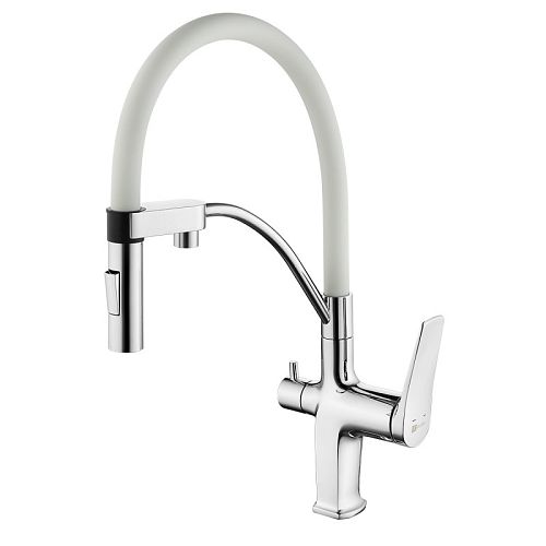 Смеситель с подключением фильтра для кухни Lemark Comfort LM3074C излив черный, синий, серый, зеленый, оранжевый, красный, белый, желтый