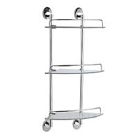 Полка стеклянная 3-х ярусная Haiba HB1607-3