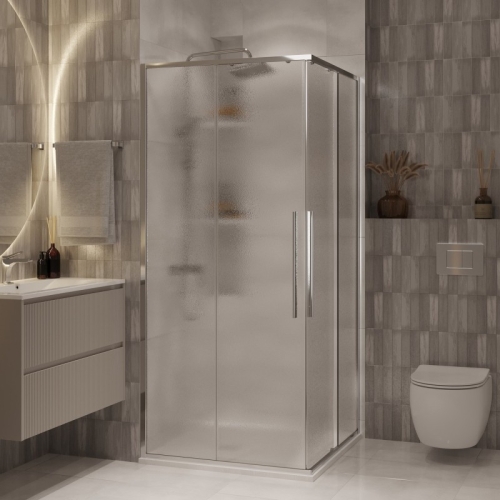 Душевое ограждение Niagara Нова/Nova NG-3622-34 80*80,стекло шиншилла фото 3 Душевое ограждение Niagara Нова/Nova NG-3622-34 80*80,стекло шиншилла фото 3