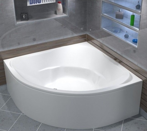 Ванна акриловая BAS Ривьера 161*161 с каркасом фото 3