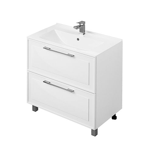 Тумба с умывальником Мирсант Адель 80, 100 напольная