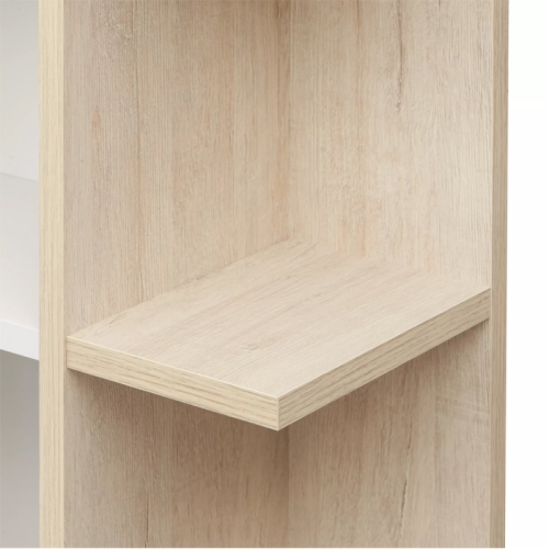 Шкаф-колонна Aquaton Сканди 40*23*160 Белый Глянцевый/Дуб Верона фото 4