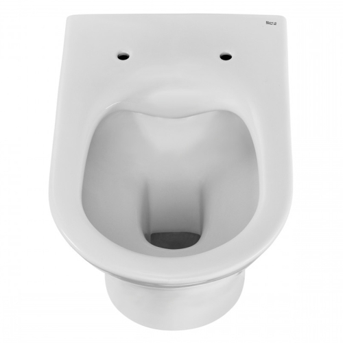 Унитаз подвесной безободковый Roca Leon Rimless сидение микролифт фото 5