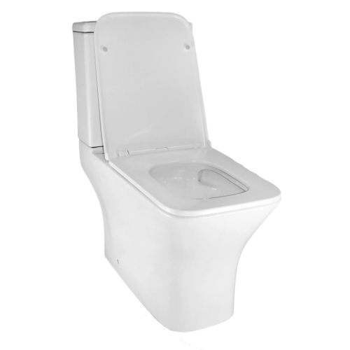 Унитаз напольный безободковый Azario Mari AZ-79143T, смыв Торнадо фото 3