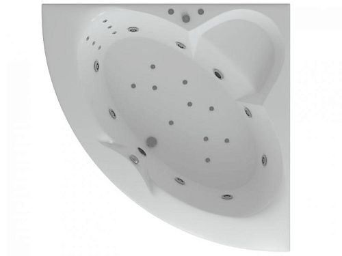 Ванна Aquatek Поларис пневматическое управление 140*140, 150*150 гидромассажная