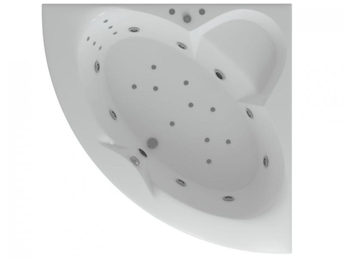 Ванна Aquatek Поларис пневматическое управление 140*140, 150*150 гидромассажная