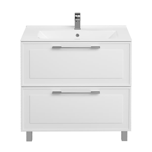 Тумба с умывальником Мирсант Адель 80, 100 напольная фото 2