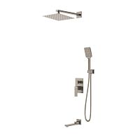 Душевая система скрытого монтажа Grossman Style 501.K35.05.120 брашированный никель