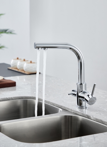 Смеситель для кухни с подкл фильтра Paulmark Essen Metallum (5 цветов) фото 7