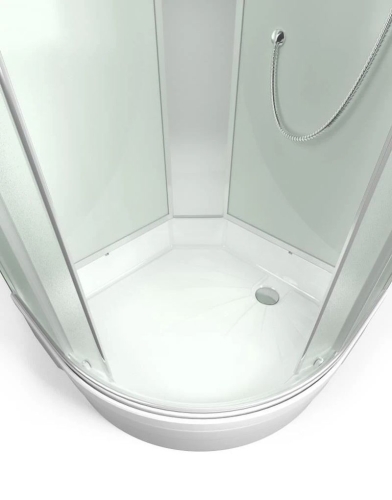 Душевая кабина ERLIT 100*100 ER351026-C3-RUS матовая фото 3