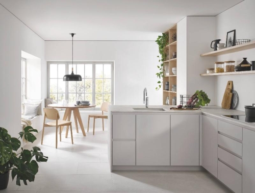 Смеситель для кухни GROHE Eurosmart 2021 33202003 однорычажный, хром фото 5