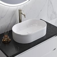 Раковина накладная Belbagno BB1497 490х310х130 мм, белая