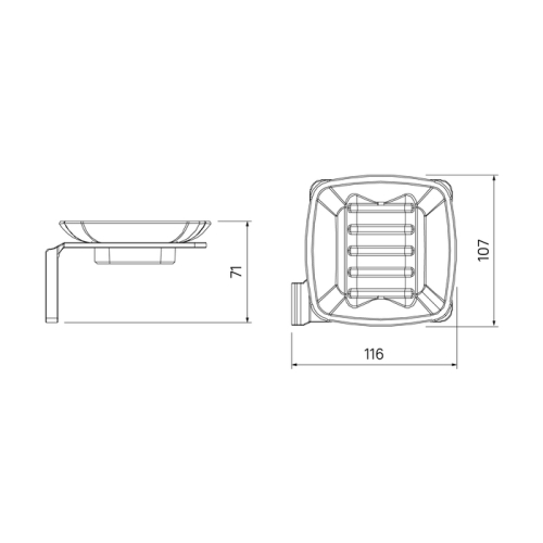Мыльница Iddis Slide графит фото 4