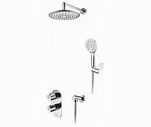 Встроенный смеситель для ванны на 2 положения Wasserkraft A16030 Thermo (душевой комплект)