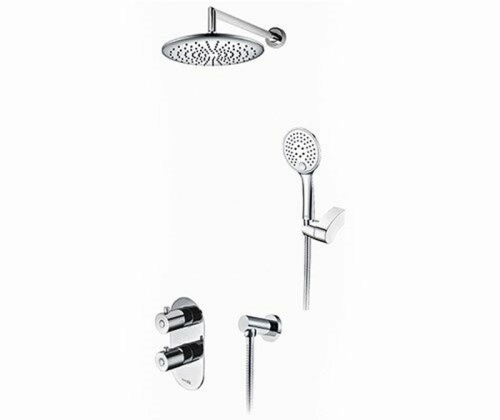Встроенный смеситель для ванны на 2 положения Wasserkraft A16030 Thermo (душевой комплект)