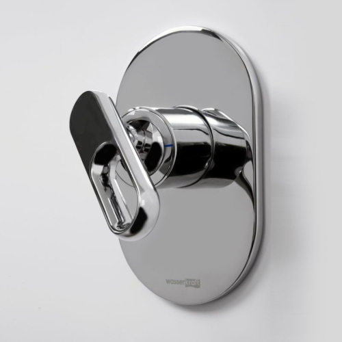 Встроенный смеситель для душа Wasserkraft Kammel 1851 хром фото 3