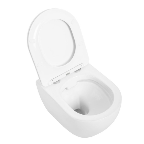 Унитаз подвесной Cezares STYLUS CZR-513-TH-R с сидением микролифт фото 2