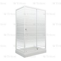 Душевое ограждение Triton Фьюжн 100*80 120*80 низкий поддон
