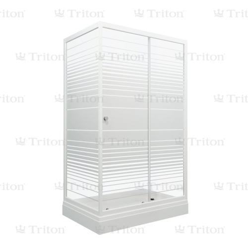Душевое ограждение Triton Фьюжн 100*80 120*80 низкий поддон