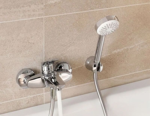 Смеситель для ванны Kludi PURE&SOLID хром фото 2